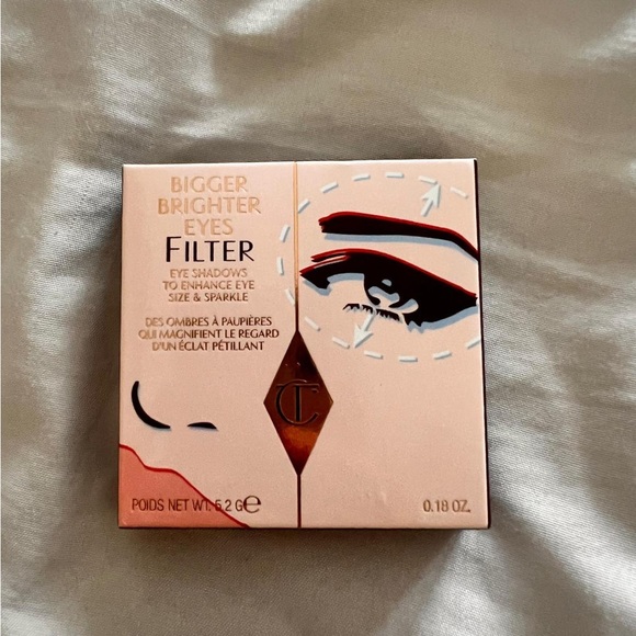 Charlotte Tilbury Other - new charlotte tilbury bigger brighter eyes filter eye shadows exaggereyes .18 oz